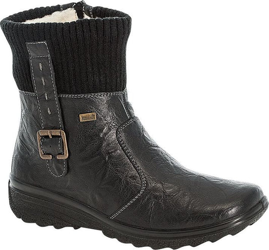 Rieker Boots Z7054-00 - Black Massa Boot