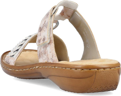 Rieker Sandals Rose Slide Sandal