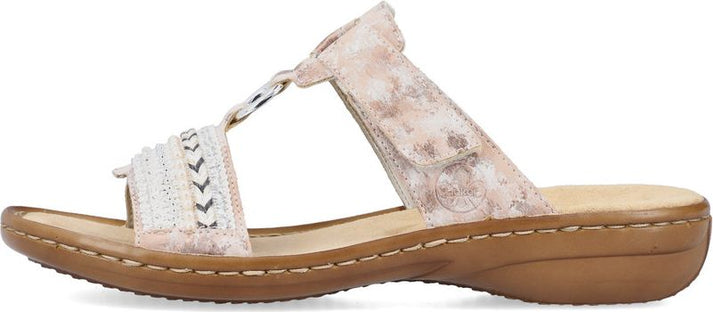 Rieker Sandals Rose Slide Sandal