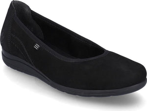 Rieker Shoes Black Slip On Shoe