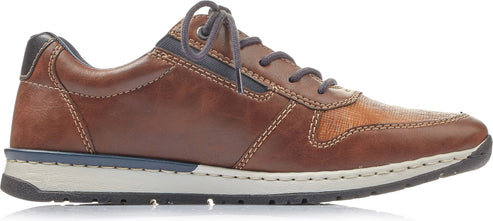 Rieker Shoes Brown Athletic Casual Lace Up