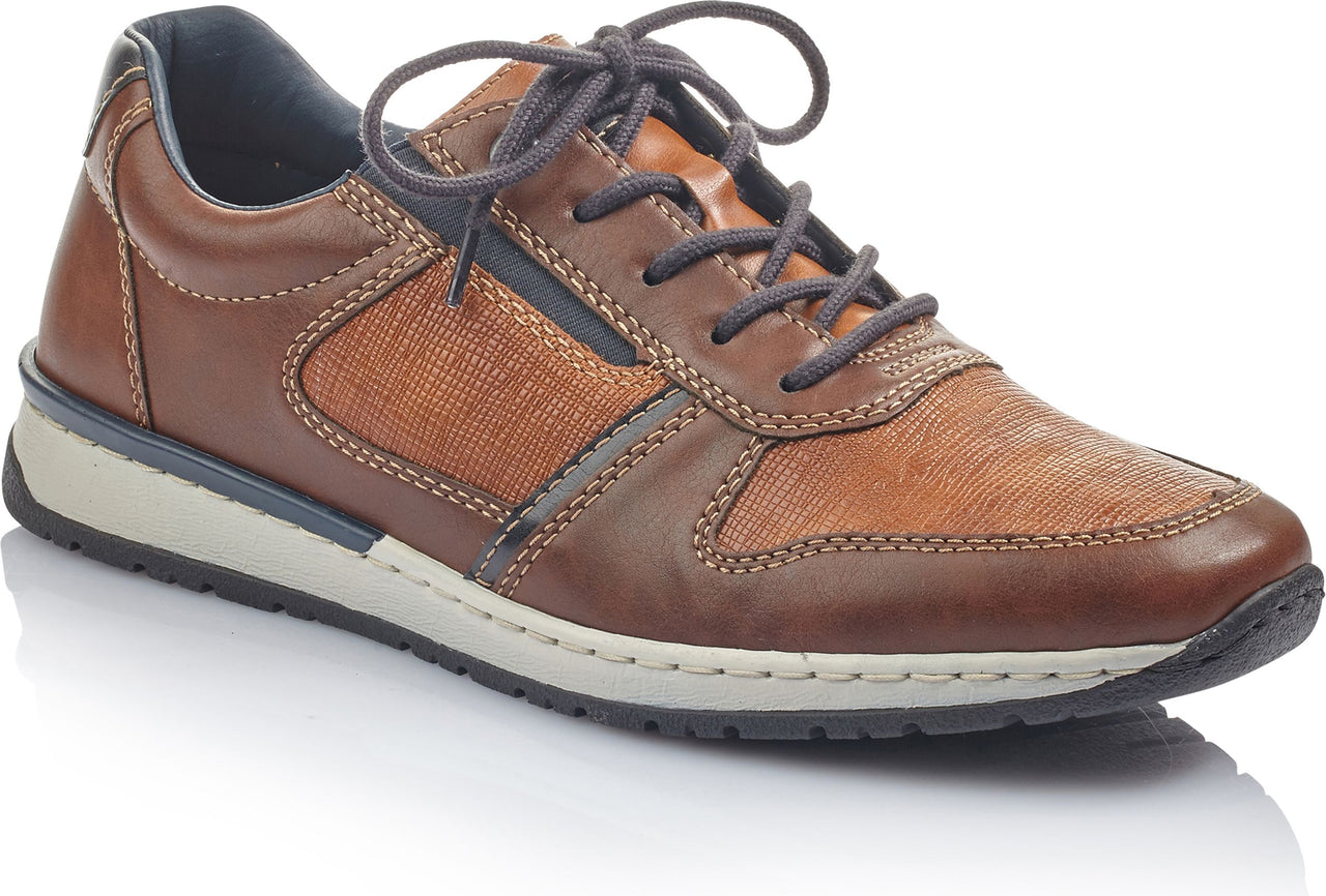 Rieker Shoes Brown Athletic Casual Lace Up