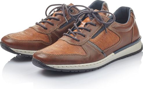 Rieker Shoes Brown Athletic Casual Lace Up