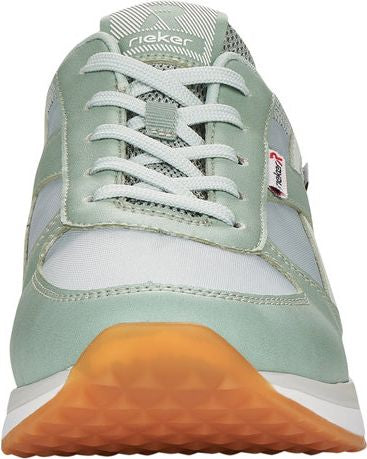 Rieker Shoes Grey/mint Lace Up