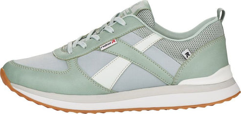 Rieker Shoes Grey/mint Lace Up