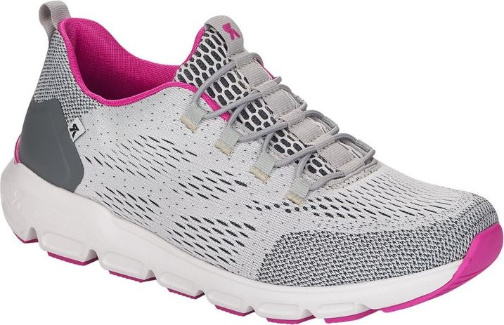 Grey/Pink Mesh Lace Up