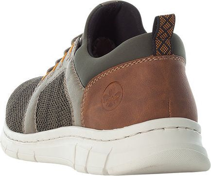 Rieker Shoes Olive 4 Eyelet Bungee