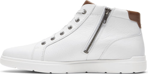 Rockport Boots Total Motion Lite Zip Chukka White - Wide