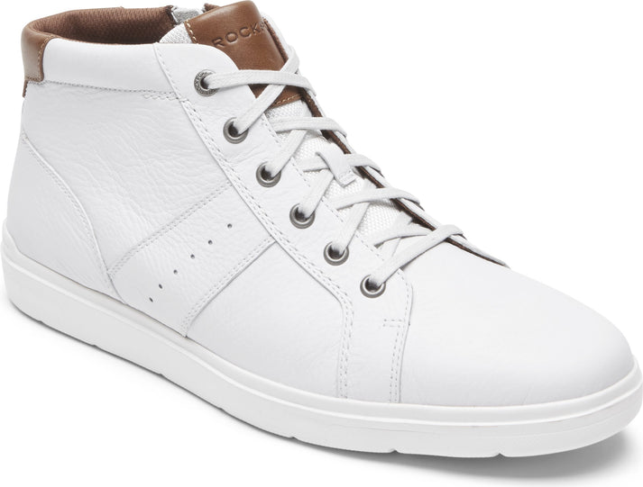 Rockport Boots Total Motion Lite Zip Chukka White - Wide