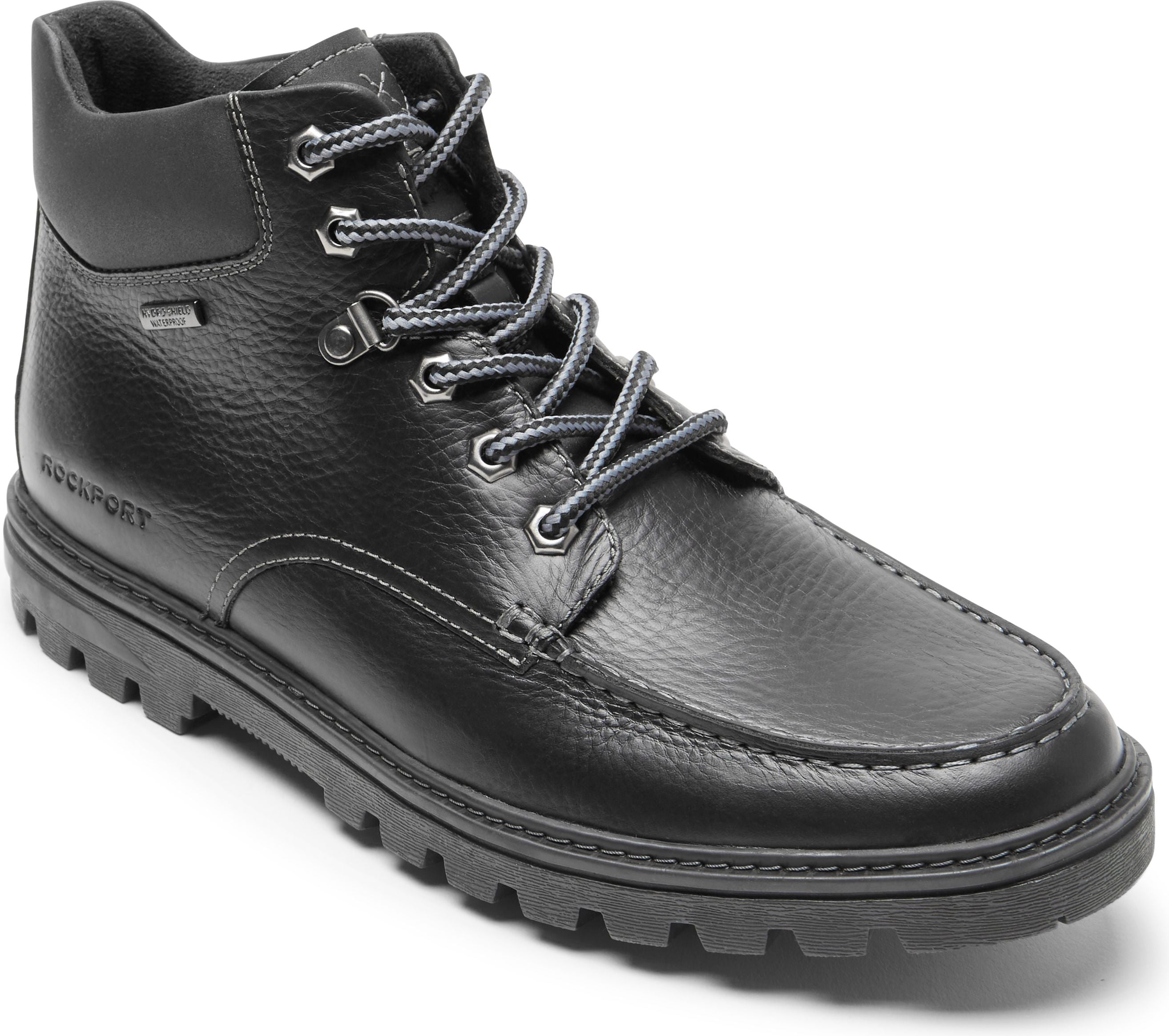 Weather Or Not Moc Toe Boot Black - Wide