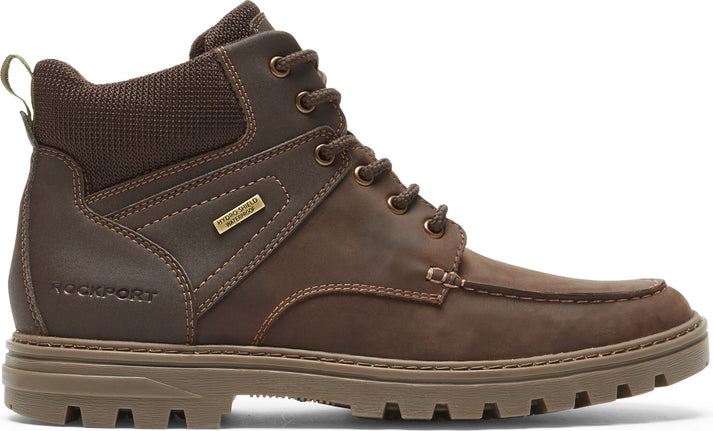 Rockport Boots Weather Ready Moc Toe Boot Java - Wide