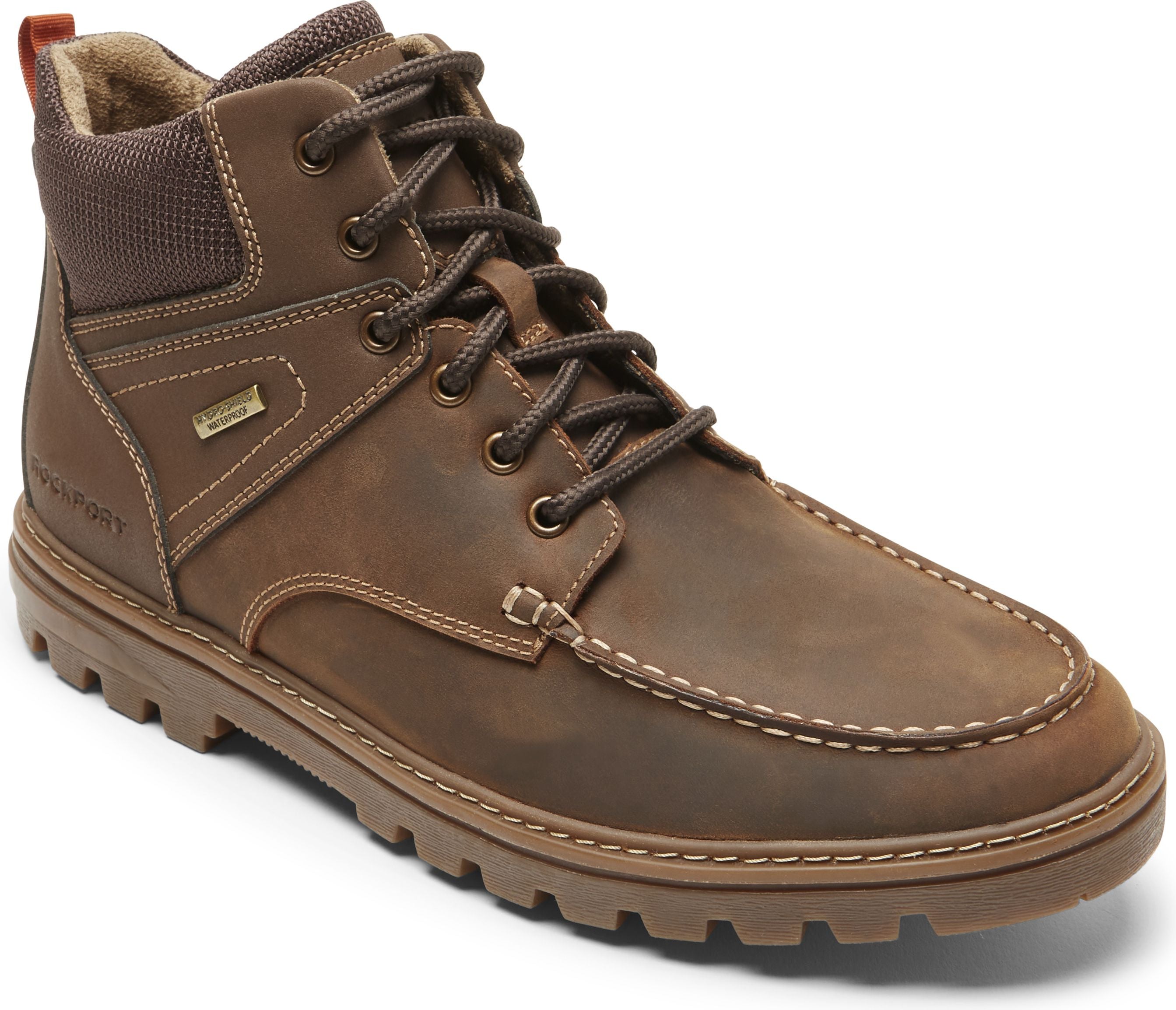 Weather Ready Moc Toe Boot New Tan