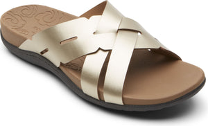 Rockport Sandals Ridge Woven Slide Starlight - Wide