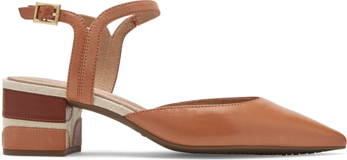 Rockport Sandals Total Motion Noelle 2 Piece Canyon Stone