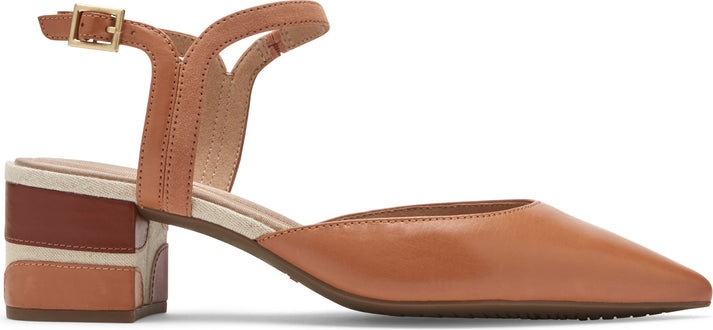 Rockport Sandals Total Motion Noelle 2 Piece Canyon Stone