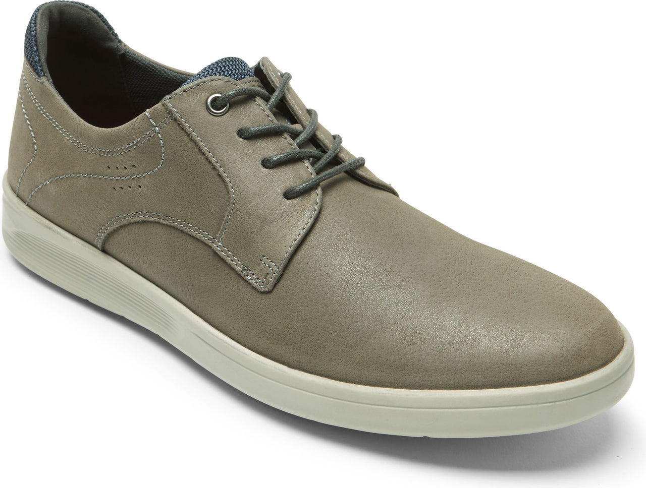 Rockport Shoes Caldwell Plaintoe Ox Grey - Wide