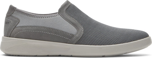 Rockport Shoes Caldwell Slip On Grey - Wide