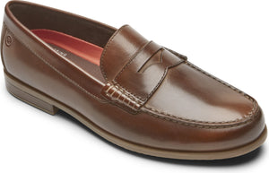 Rockport Shoes Classicloafer Lite 2 Curtys Penny Cognac - Wide