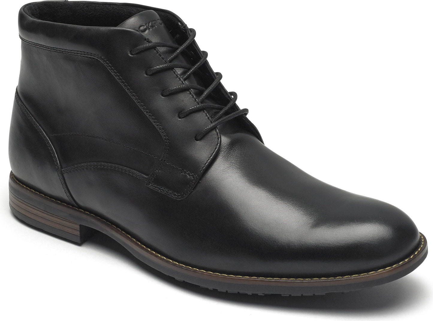 Rockport Shoes Dustyn Chukka Black - Wide