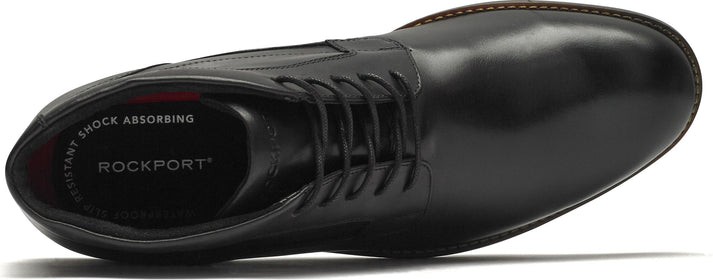 Rockport Shoes Dustyn Chukka Black - Wide