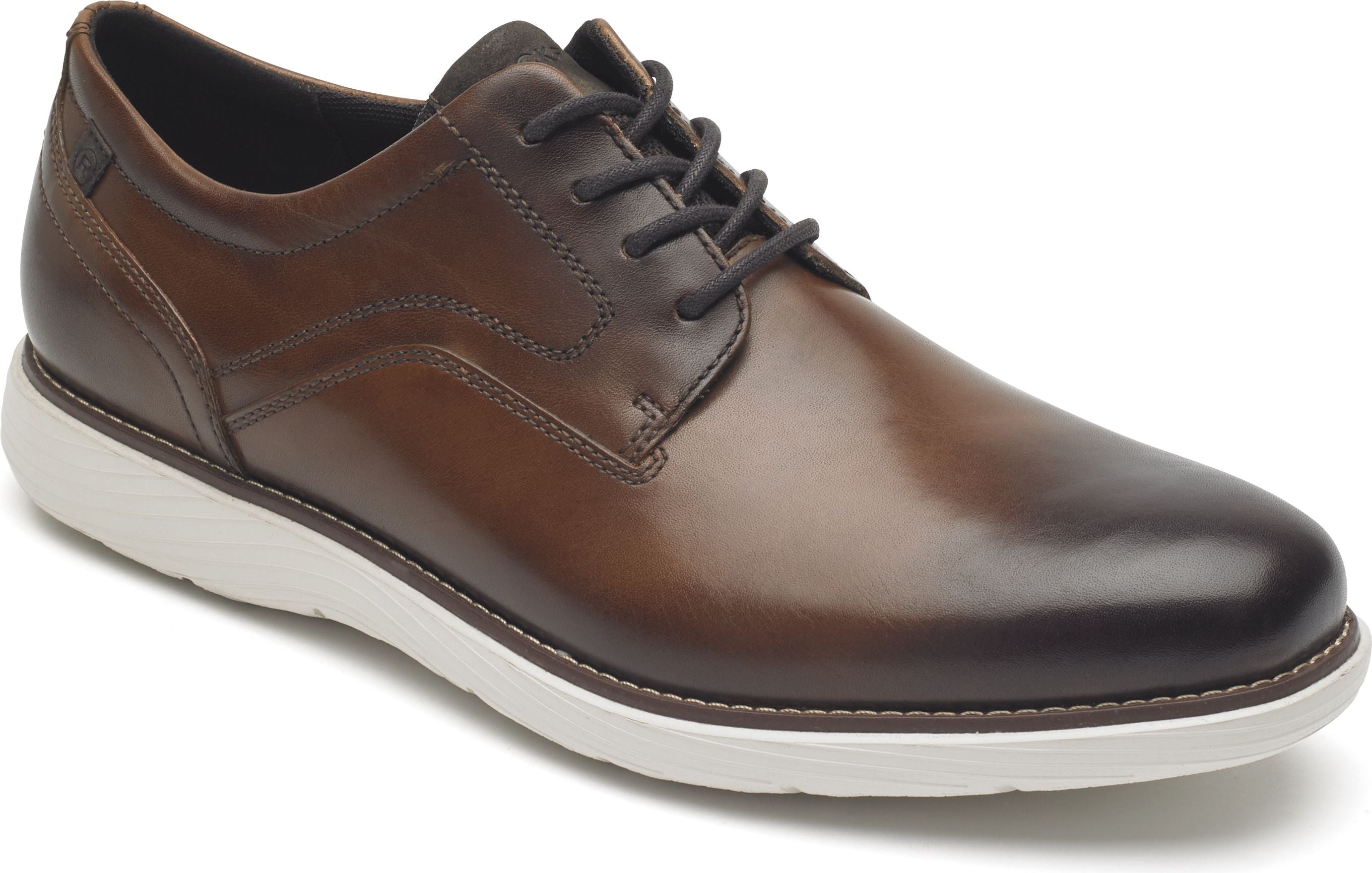 Garett Plain Toe Brown - Wide