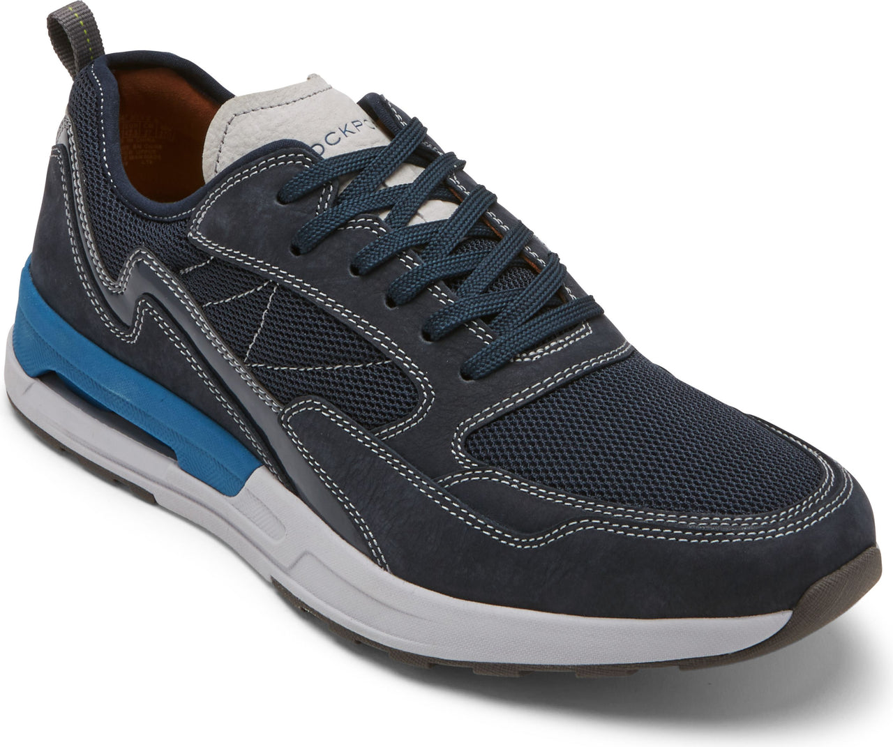 Rockport Shoes Pulsetech M Sport Ubal Navy - Wide