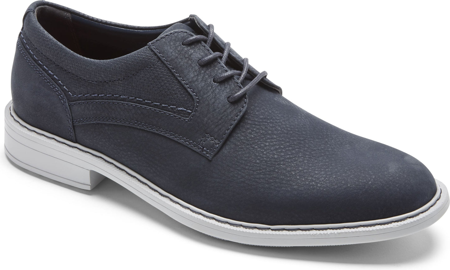 Rockport Shoes Tanner Plain Toe Navy - Wide