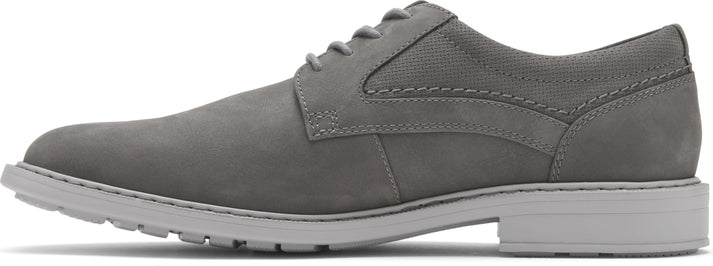 Rockport Shoes Tanner Plain Toe Steel Grey - Wide