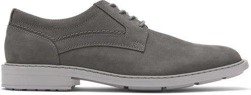 Rockport Shoes Tanner Plain Toe Steel Grey