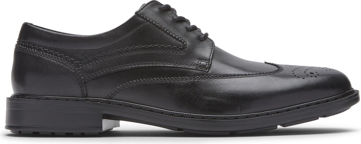 Rockport Shoes Tanner Wingtip Black - Wide