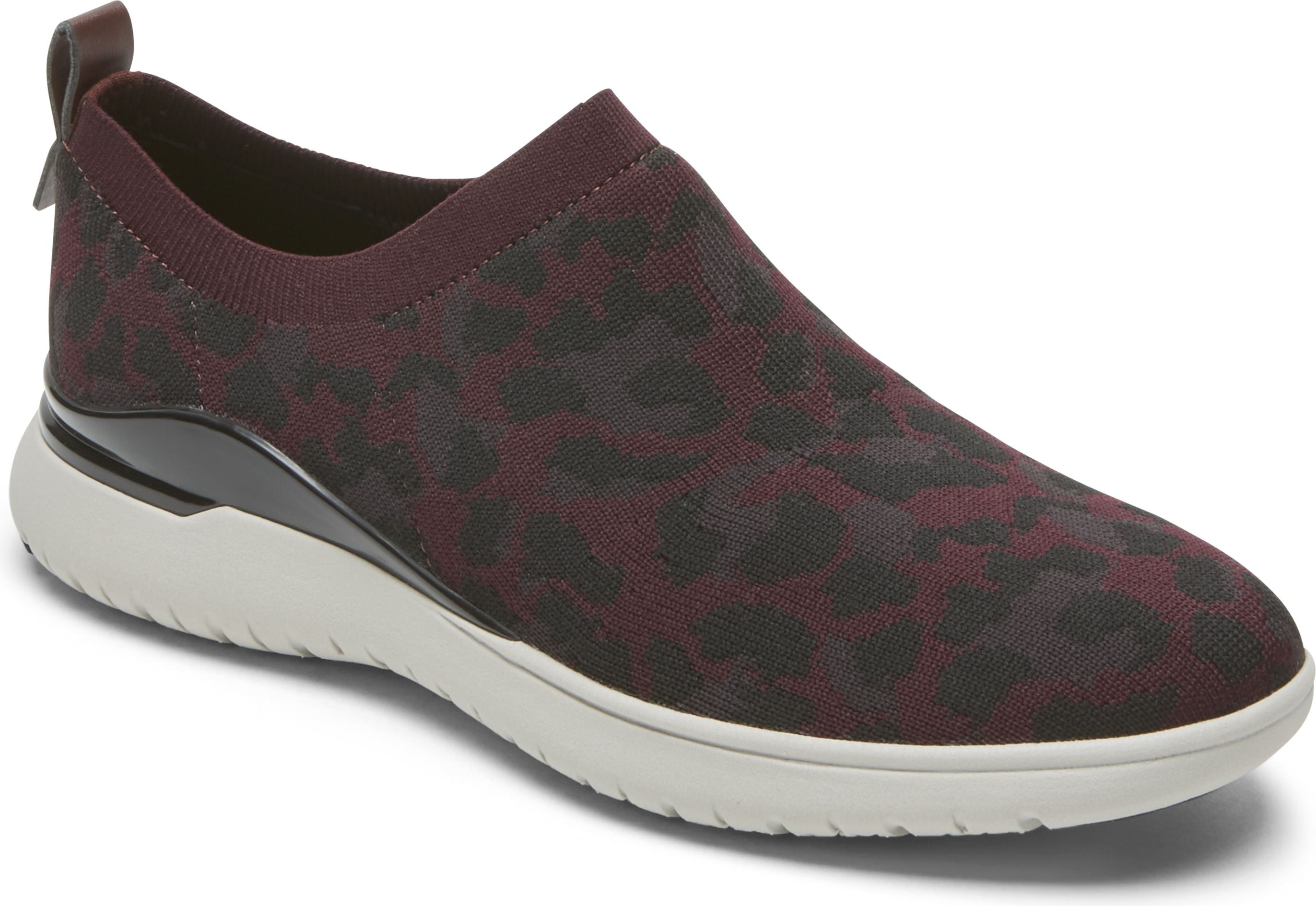 TM Sport High Slip Oxblood Leopard