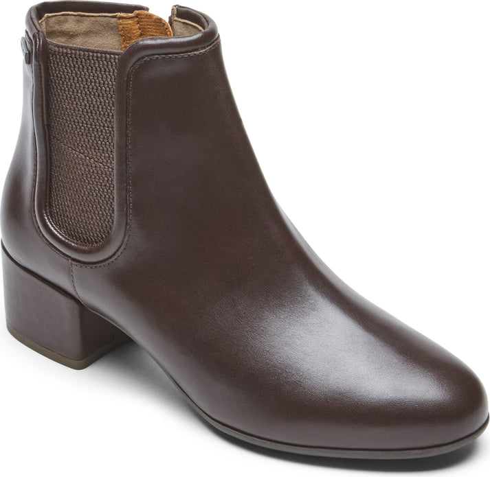 Rockport Shoes Total Motion Dove Chelsea Waterproof Coffee Bean - Wide