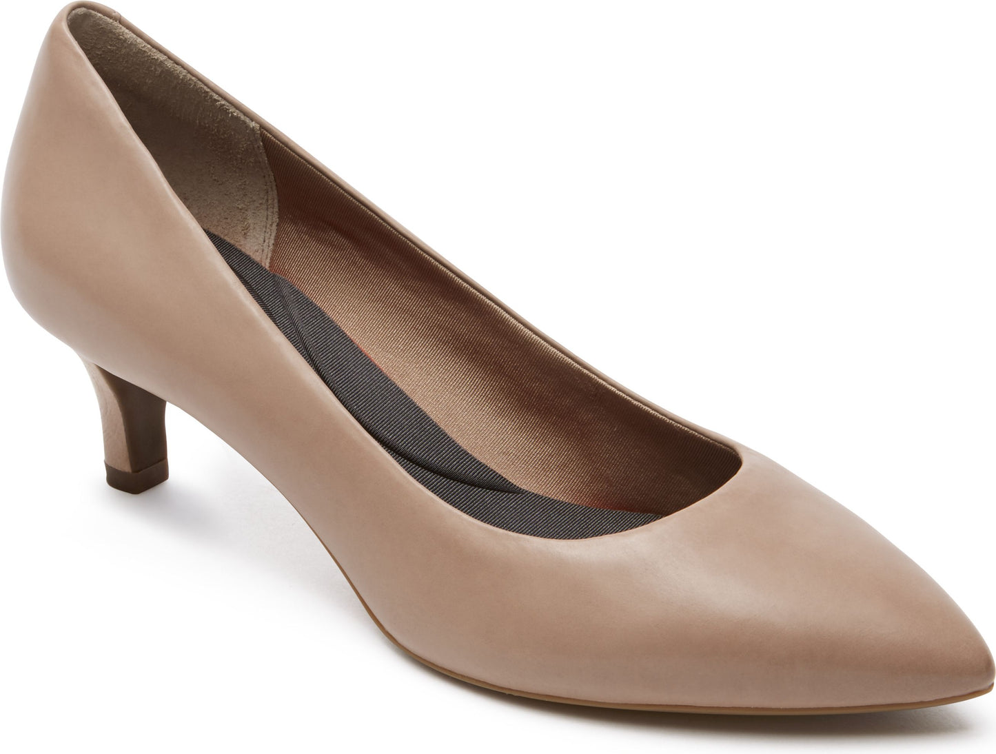 Rockport Shoes Total Motion Kalila Pump Warm Taupe - Wide