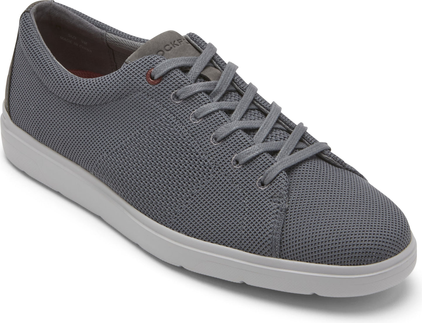 Rockport Shoes Total Motion Lite Mesh Laceup Steel Grey