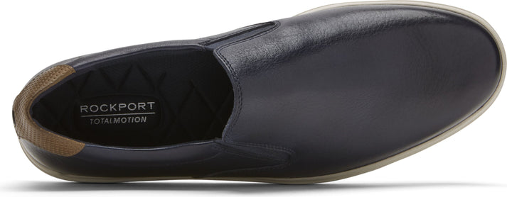 Rockport Shoes Total Motion Lite Slip-on New Dress Blues Toledo - Wide