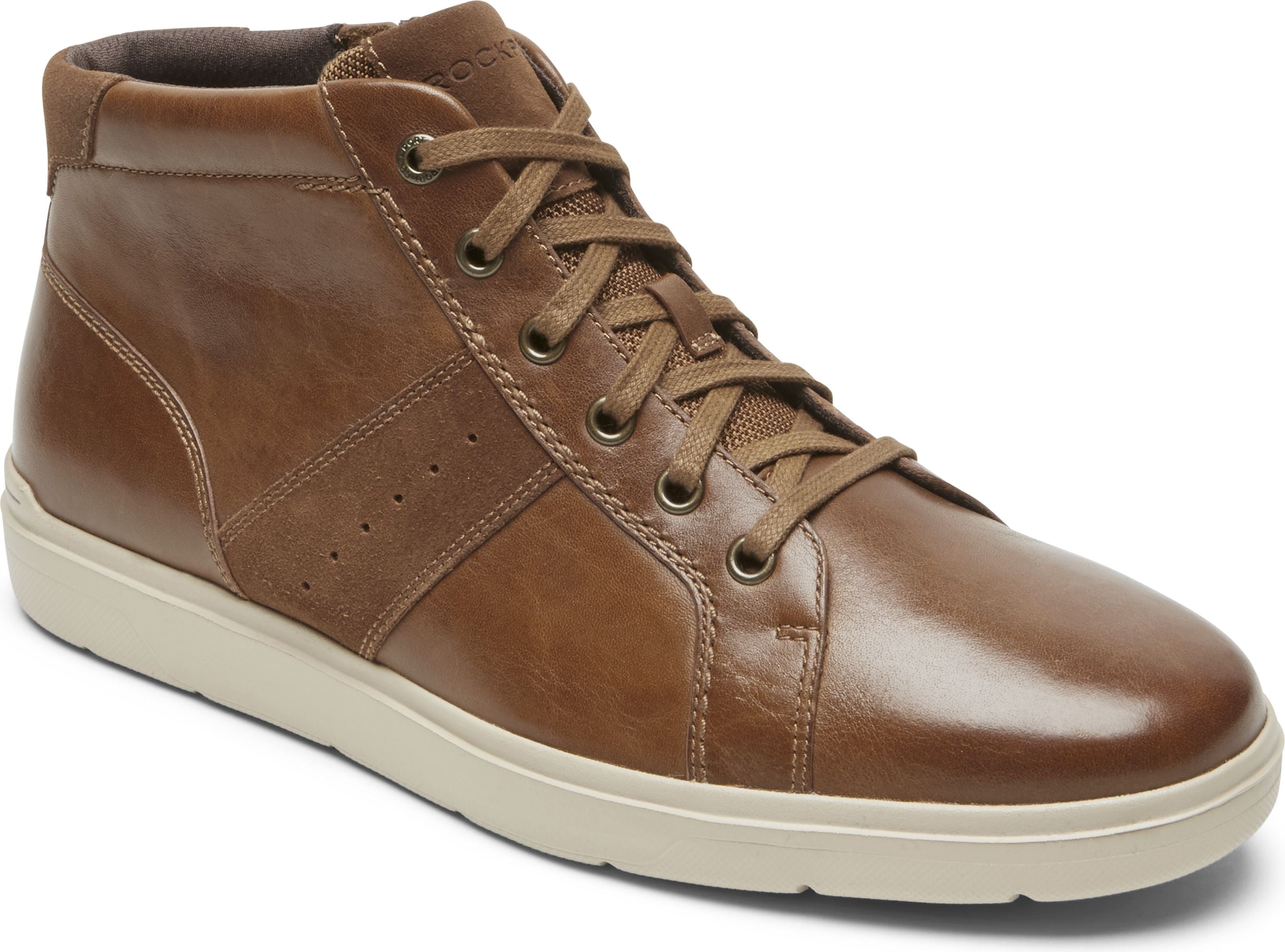 Total Motion Lite Zip Chukka Tan - Wide