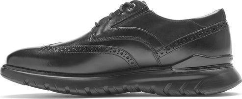 Rockport Shoes Total Motion Sport Dress 2.0 Wingtip Black