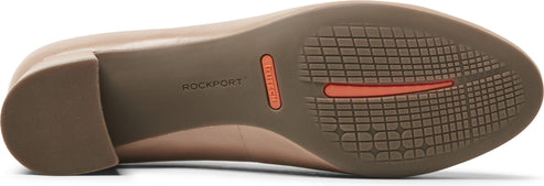 Rockport Shoes Total Motion Sydney Pump Natural Beige - Wide