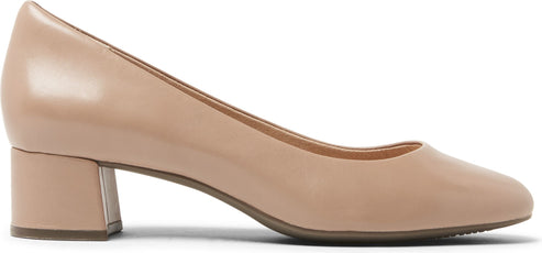 Rockport Shoes Total Motion Sydney Pump Natural Beige - Wide