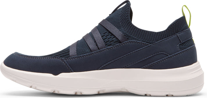 Rockport Shoes Truflex M Evolution Mdg Pull Up Navy - Wide