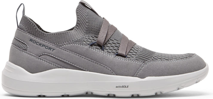 Rockport Shoes Truflex M Evolution Mdg Pull Up Steel Grey