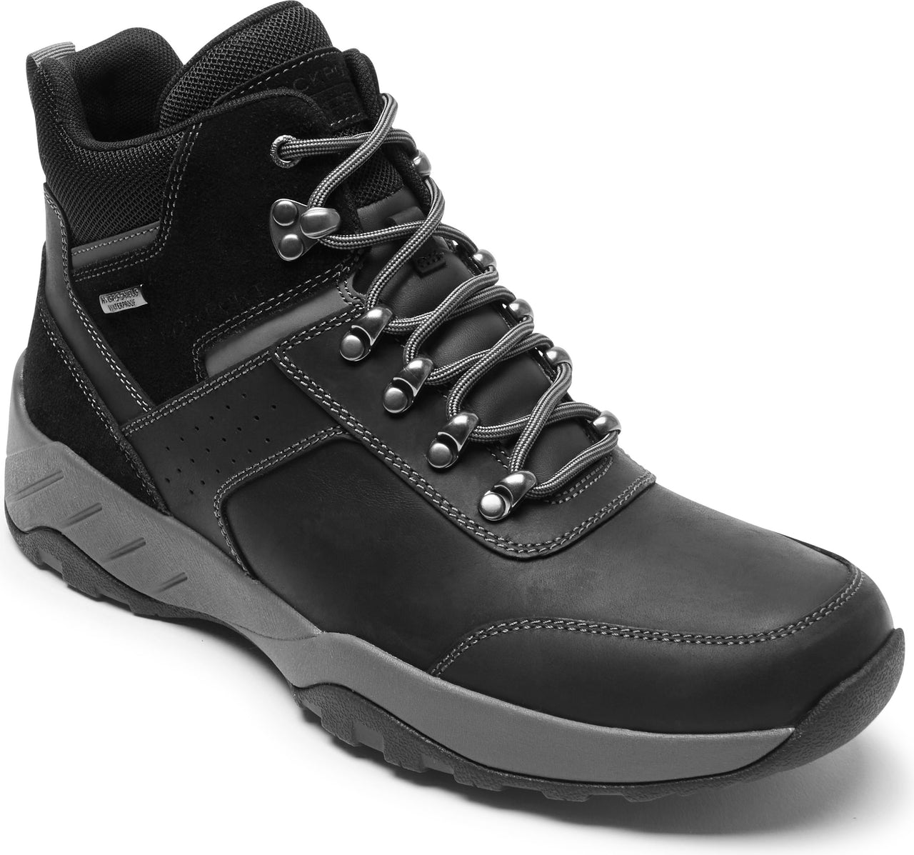 Rockport Shoes Xcs Spruce Peak Hiker Black - Wide