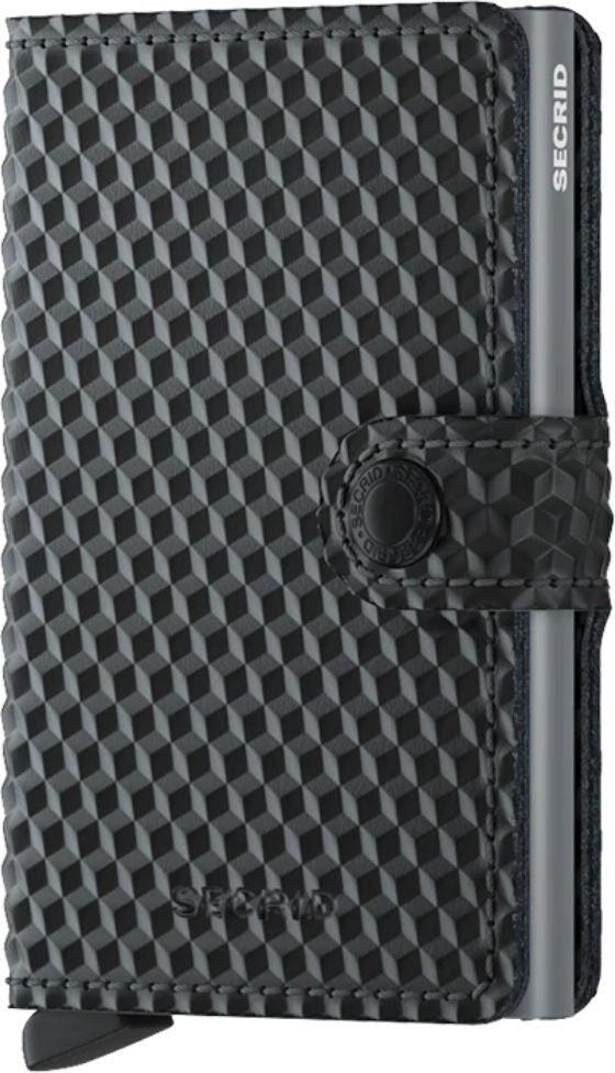 SECRID Accessories Miniwallet Cubic Black-titanium