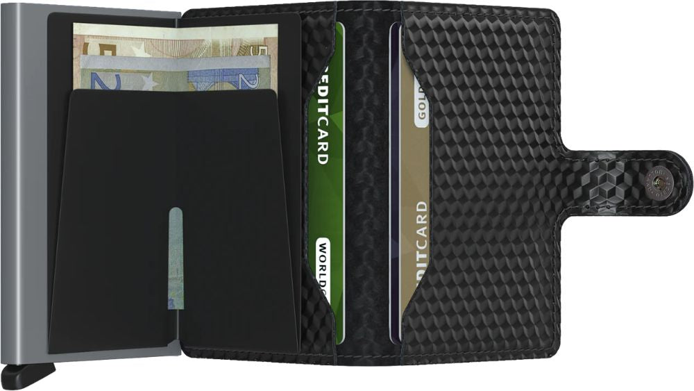 SECRID Accessories Miniwallet Cubic Black-titanium