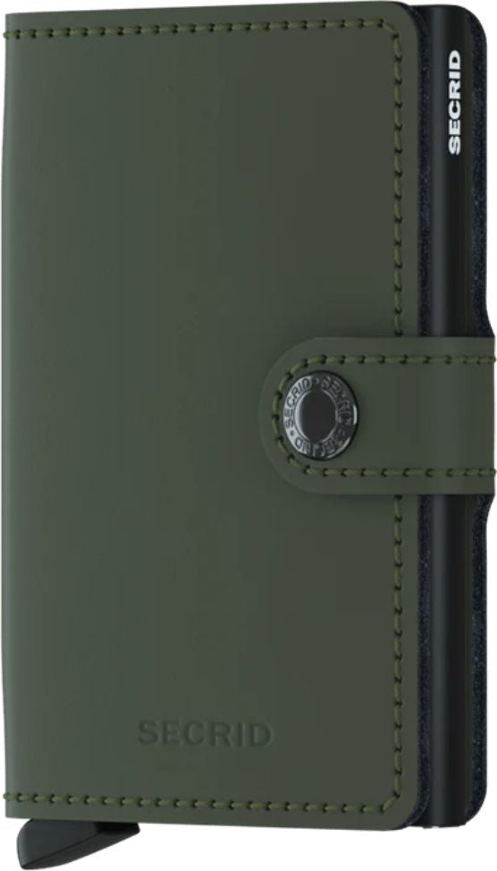 Miniwallet Matte Green-black