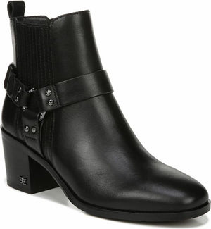 Sam Edelman Boots Dalma Blk Bally Prem Leather