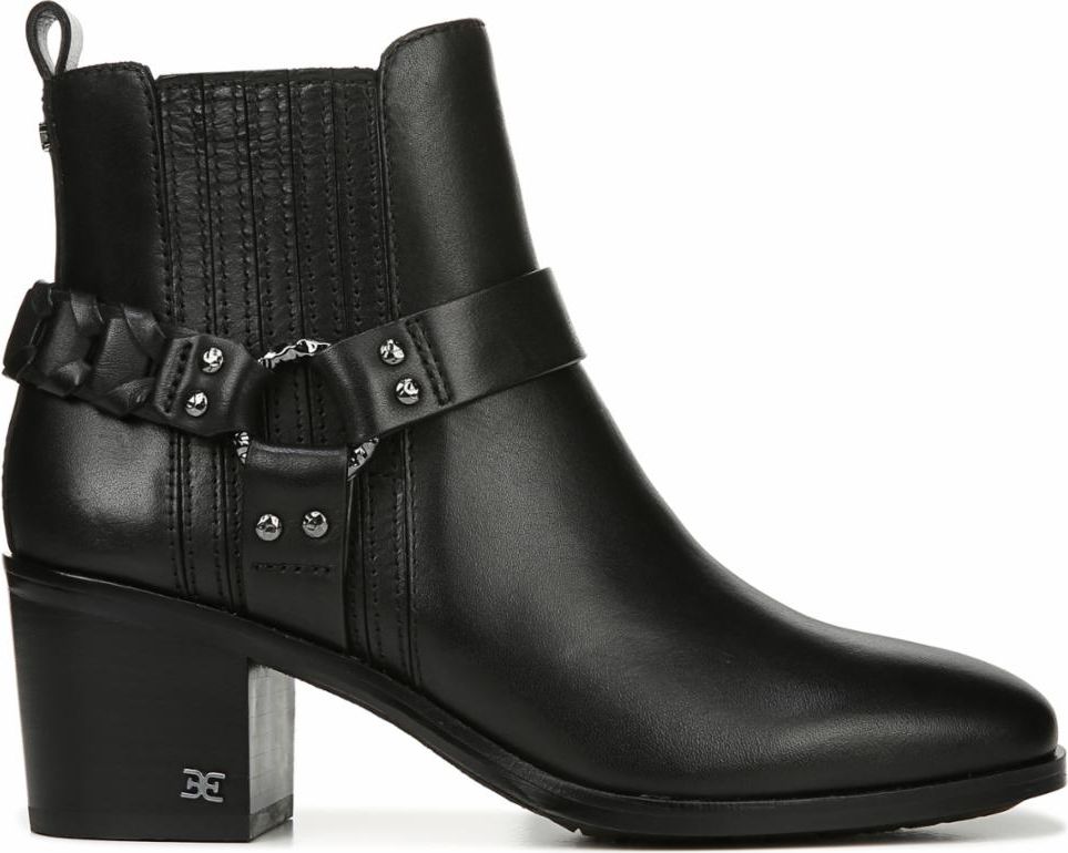 Sam Edelman Boots Dalma Blk Bally Prem Leather