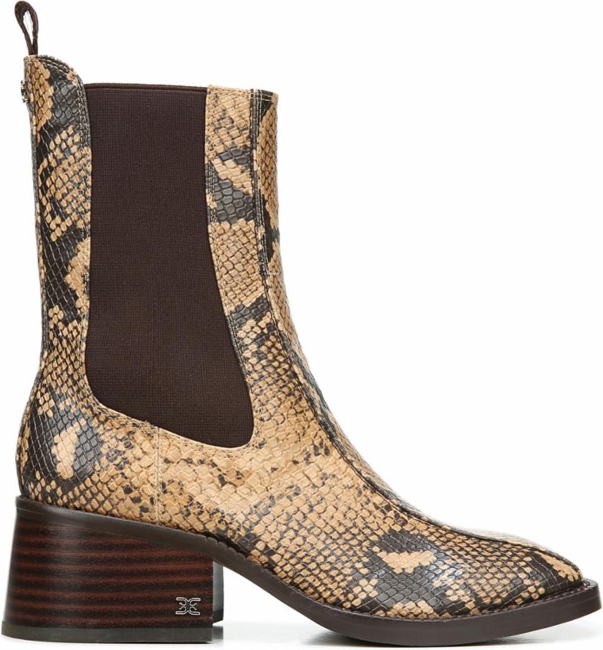 Sam Edelman Boots Dasha Wheat Multi Exotic Snake