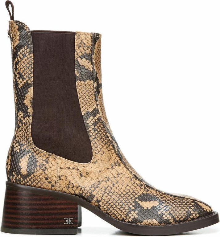 Sam Edelman Boots Dasha Wheat Multi Exotic Snake