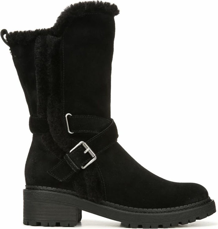 Sam Edelman Boots Jailyn Blk Wrvel Suede Lea